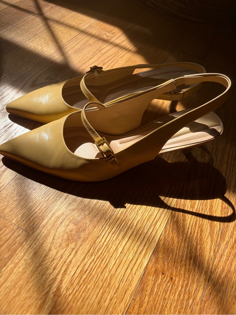 Franco Sarto Slingback Kitten Heels